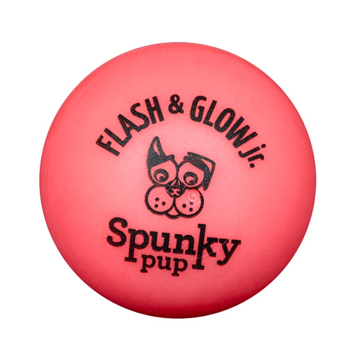Blikající míček pro psy 5 cm Pink