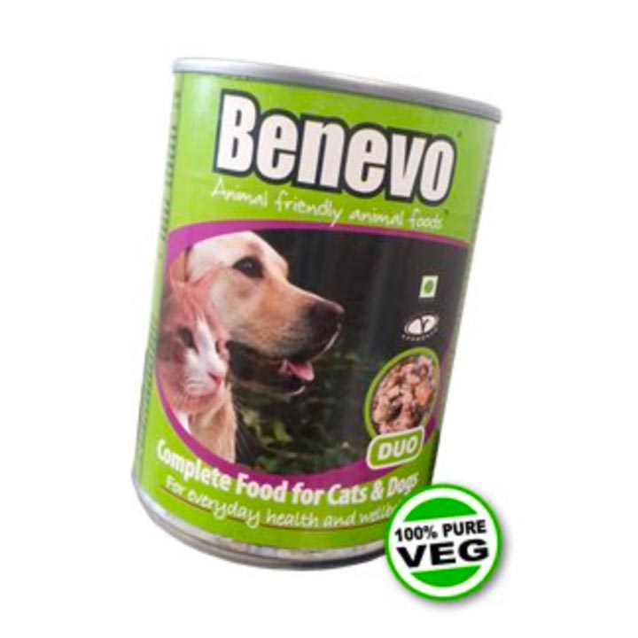 Benevo Veganská konzerva pro psy a kočky 369g krmivo bez masa